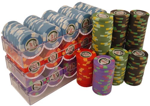 Casino Poker Chip Set